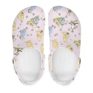 Winnie the Pooh Women's Rubber EVA Clogs in Pink