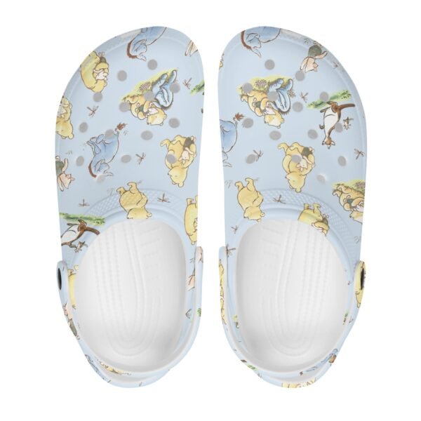 Winnie the Pooh Rubber EVA Clogs in Blue