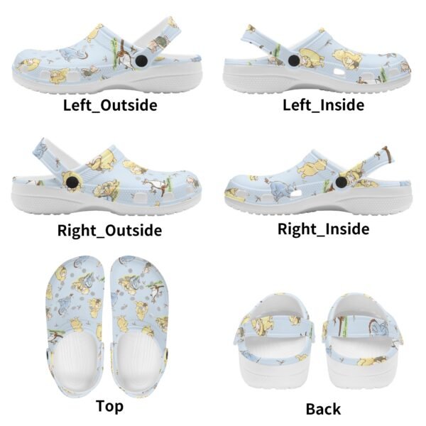 Winnie the Pooh Rubber EVA Clogs in Blue - Image 11