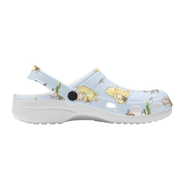 Winnie the Pooh Rubber EVA Clogs in Blue - Image 3