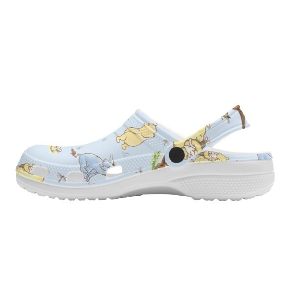 Winnie the Pooh Rubber EVA Clogs in Blue - Image 4