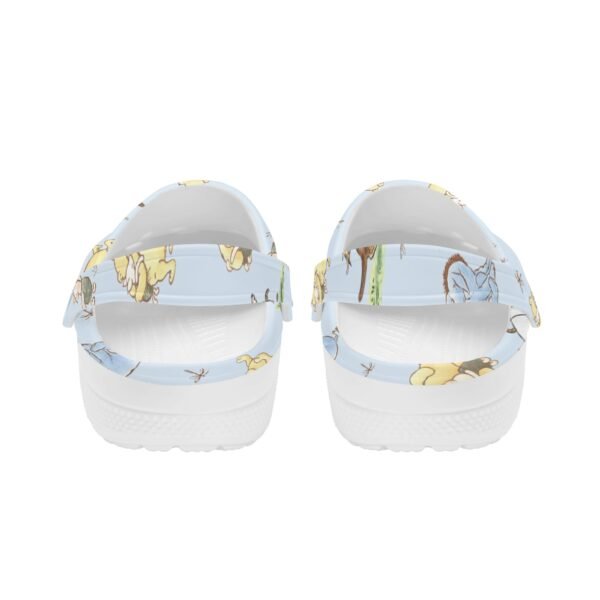 Winnie the Pooh Rubber EVA Clogs in Blue - Image 6