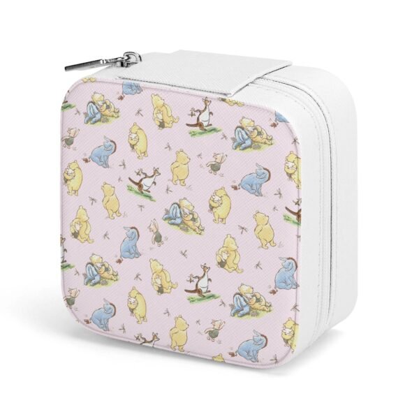 Winnie the Pooh Jewelry Box/Jewelry Organizer with Mirror in Pink - Image 3