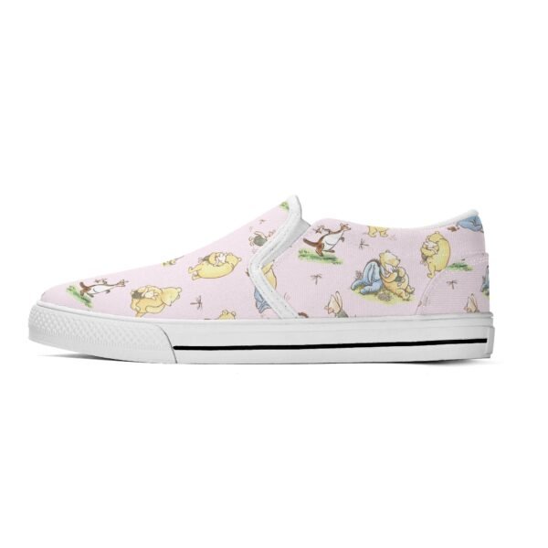 Winnie the Pooh Women's Slip On Shoes in Pink - Image 2