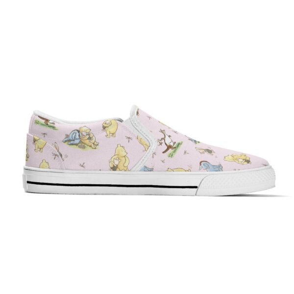 Winnie the Pooh Women's Slip On Shoes in Pink - Image 3