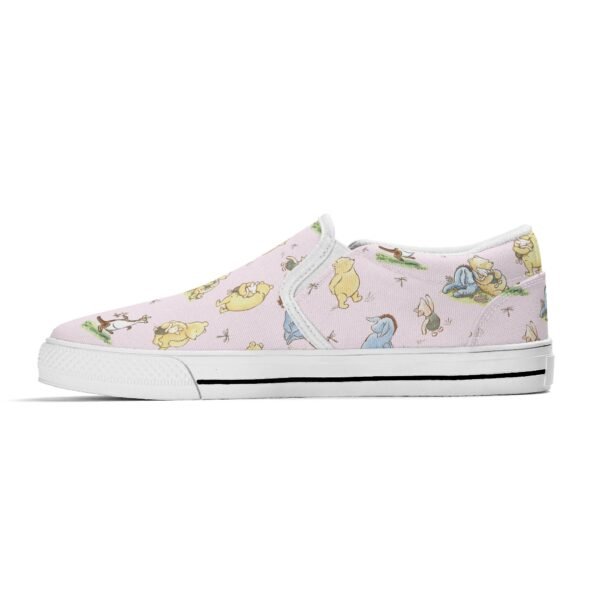 Winnie the Pooh Women's Slip On Shoes in Pink - Image 4