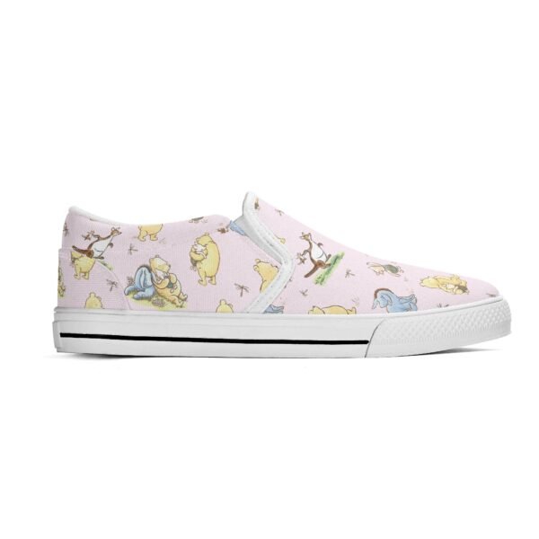 Winnie the Pooh Women's Slip On Shoes in Pink - Image 5