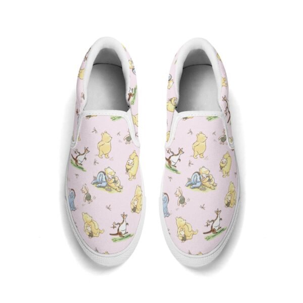 Winnie the Pooh Women's Slip On Shoes in Pink - Image 6