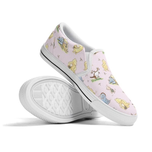 Winnie the Pooh Women's Slip On Shoes in Pink - Image 8