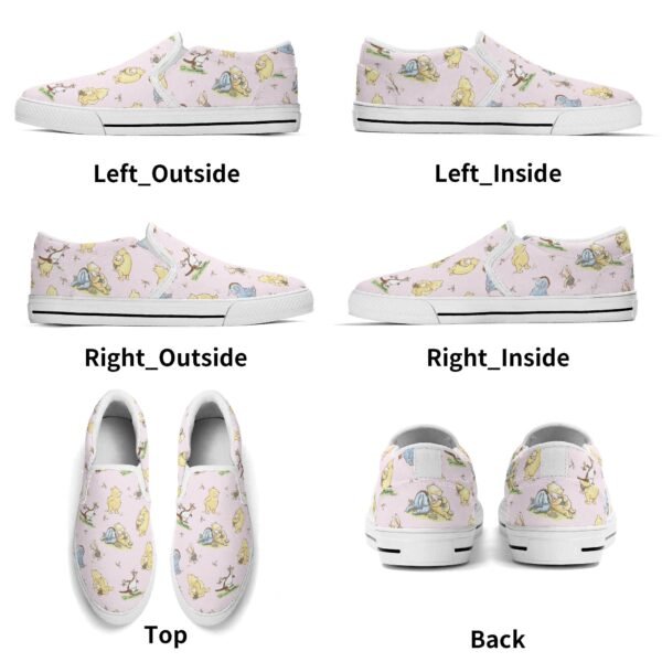 Winnie the Pooh Women's Slip On Shoes in Pink - Image 9