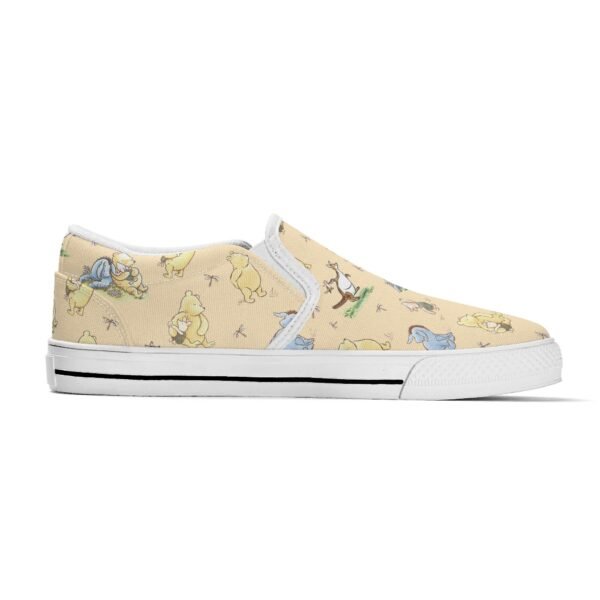 Winnie the Pooh Women's Slip On Shoes in Yellow - Image 3