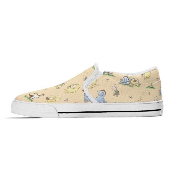 Winnie the Pooh Women's Slip On Shoes in Yellow - Image 4