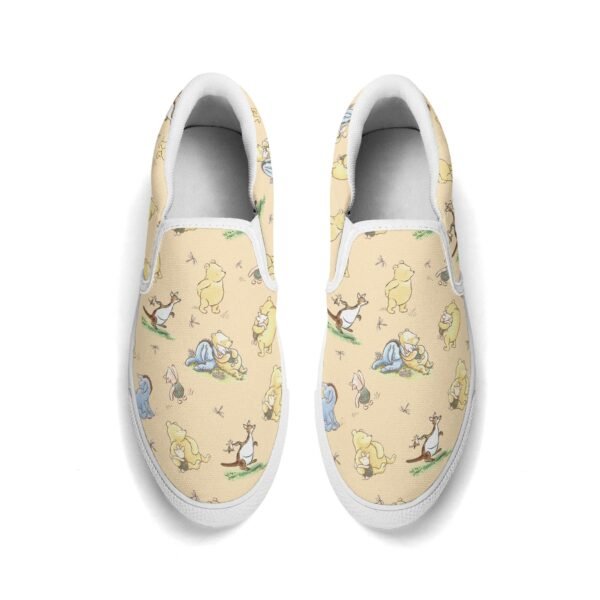 Winnie the Pooh Women's Slip On Shoes in Yellow - Image 6