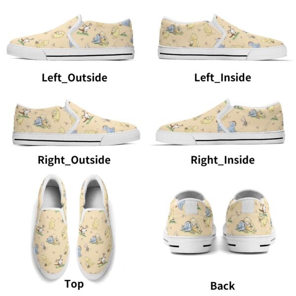 Winnie the Pooh Women's Slip On Shoes in Yellow - Image 9