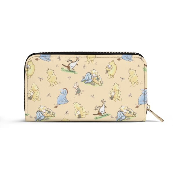 Winnie the Pooh Vegan Leather Wallet in Yellow - Image 5