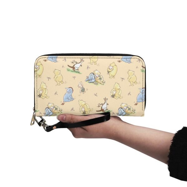 Winnie the Pooh Vegan Leather Wallet in Yellow - Image 7
