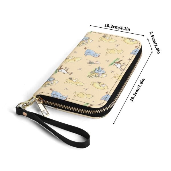 Winnie the Pooh Vegan Leather Wallet in Yellow - Image 8