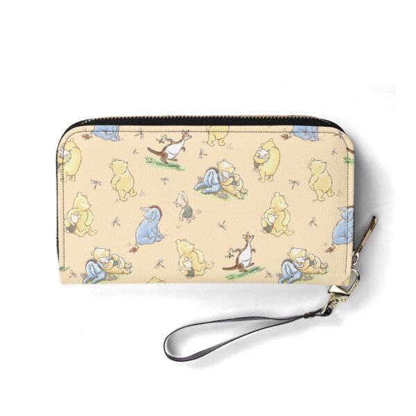 Winnie the Pooh Vegan Leather Wallet in Yellow - Image 4