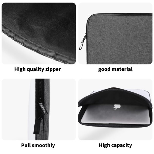 Laptop Sleeve / Tablet Sleeve Available in 13 inch or 14 inch Sizes in Pink - Image 7