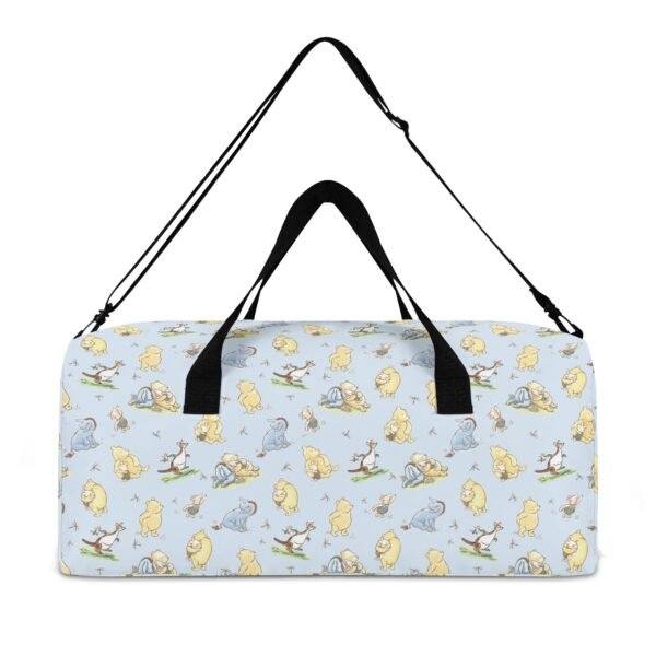 Blue Winnie the Pooh Duffle Bag/ Travel Bag/ Sports Gym Bag - Image 4