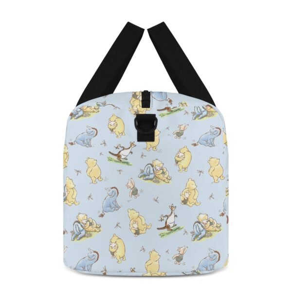 Blue Winnie the Pooh Duffle Bag/ Travel Bag/ Sports Gym Bag - Image 5