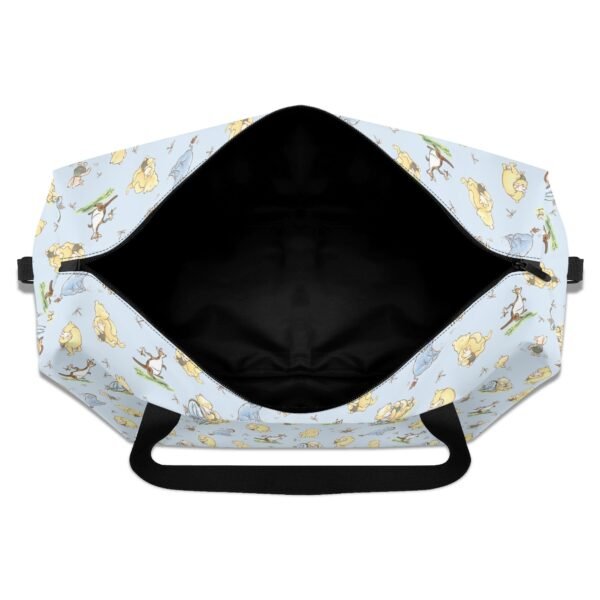 Blue Winnie the Pooh Duffle Bag/ Travel Bag/ Sports Gym Bag - Image 9