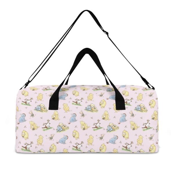 Pink Winnie the Pooh Duffel Bag/ Travel Bag/ Sports Gym Bag - Image 4