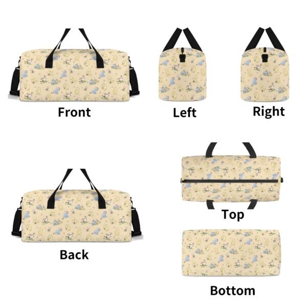 Yellow Winnie the Pooh Duffel Bag/ Travel Bag/ Sports Gym Bag - Image 10
