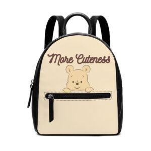 Pooh Bear Mini Vegan Leather Backpack