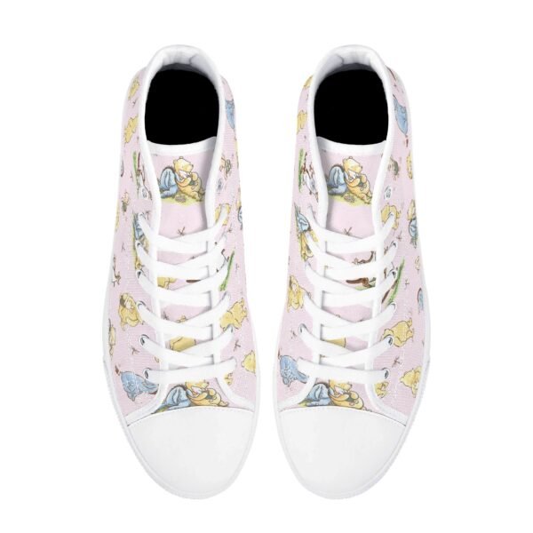 Women's Winnie the Pooh High Top Shoes in Pink - Image 2
