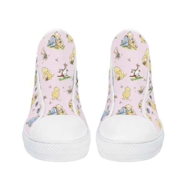 Women's Winnie the Pooh High Top Shoes in Pink - Image 4