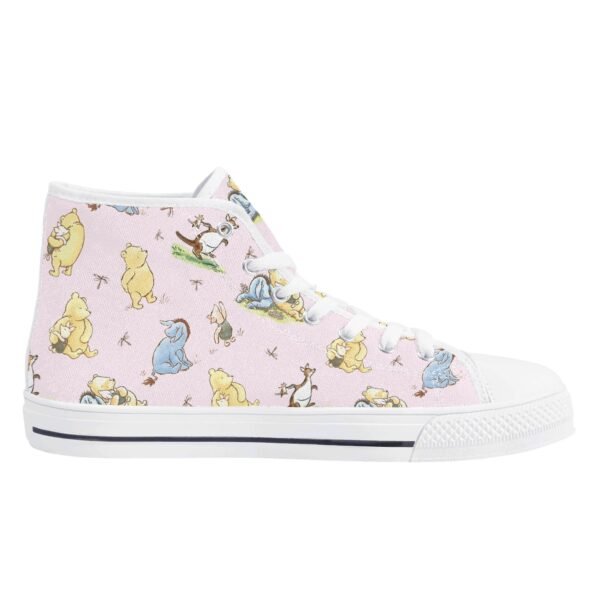 Women's Winnie the Pooh High Top Shoes in Pink - Image 6