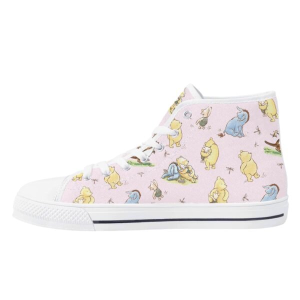 Women's Winnie the Pooh High Top Shoes in Pink - Image 7