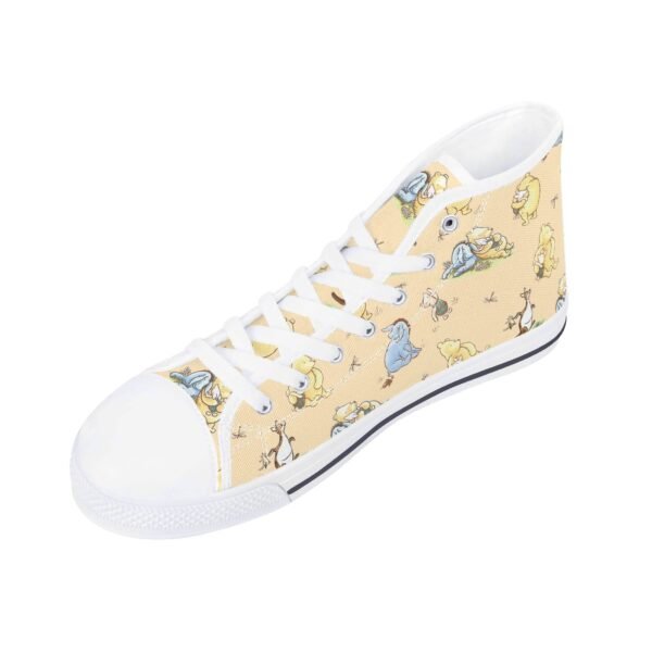 Women’s Winnie the Pooh High Top Shoes in Yellow - Image 10