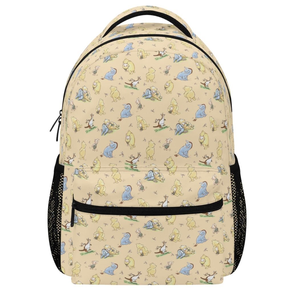 Yellow Winnie the Pooh Backpack