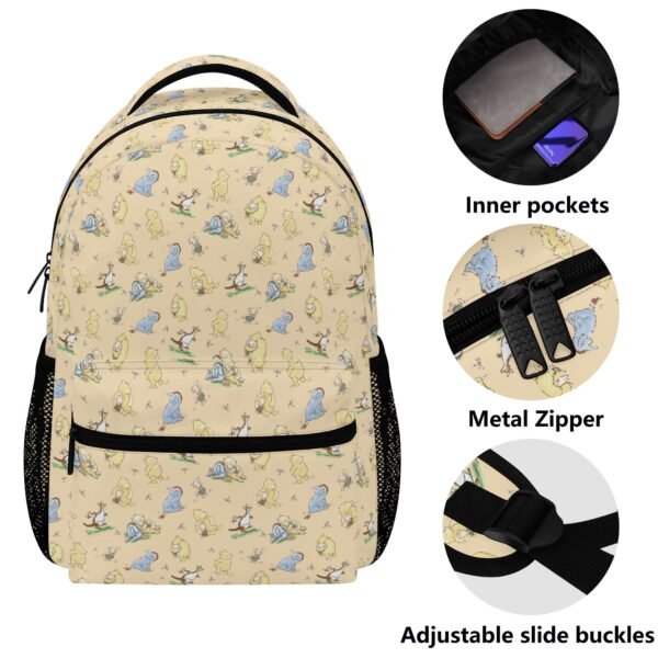 15 Inch Winnie the Pooh Backpack in Yellow - Image 4