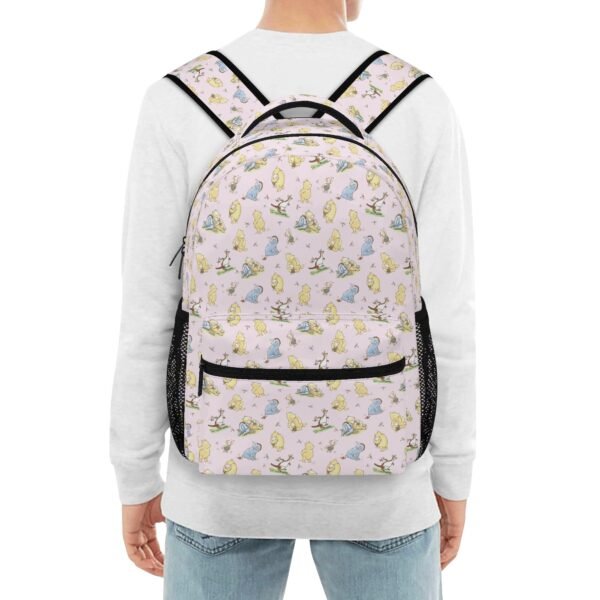 15 Inch Winnie the Pooh Backpack in Pink - Image 10
