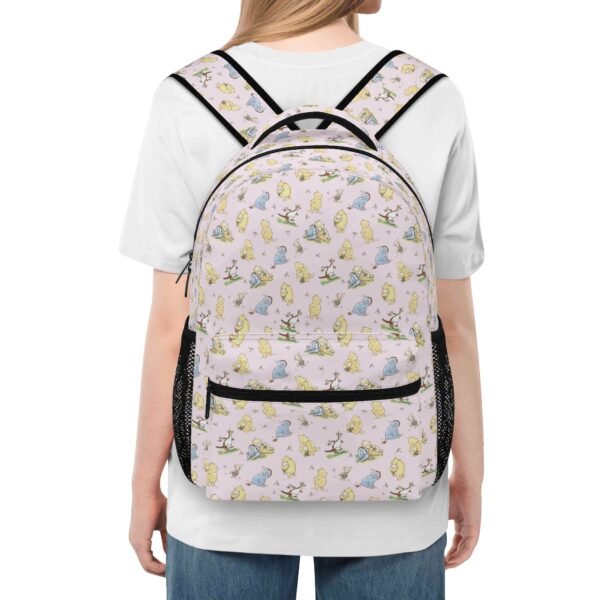 15 Inch Winnie the Pooh Backpack in Pink - Image 11