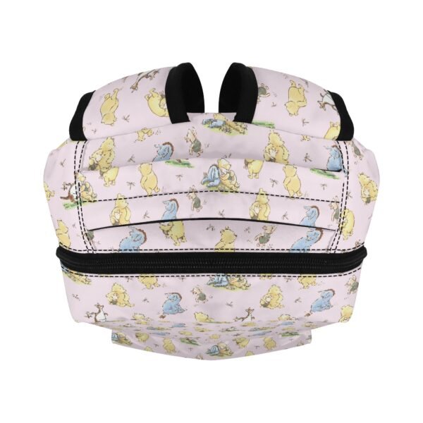 15 Inch Winnie the Pooh Backpack in Pink - Image 6