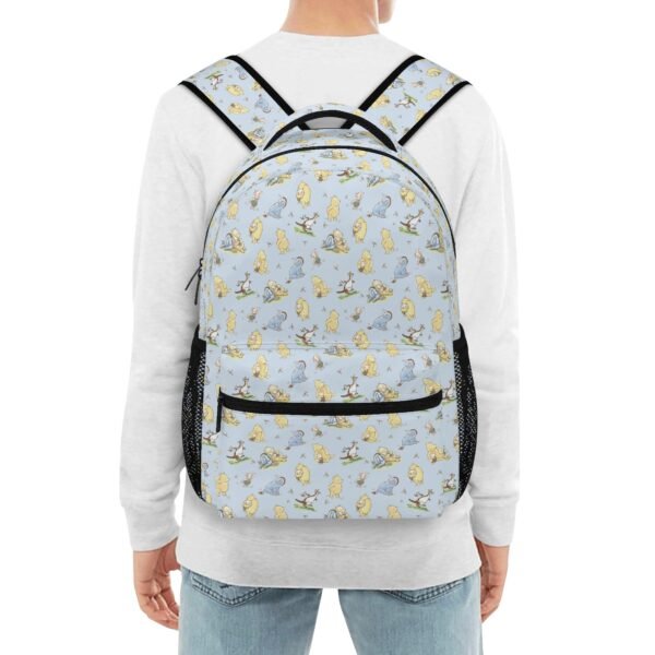 15 Inch Winnie the Pooh Backpack in Blue - Image 10