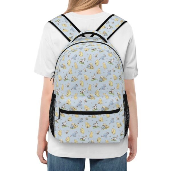 15 Inch Winnie the Pooh Backpack in Blue - Image 11