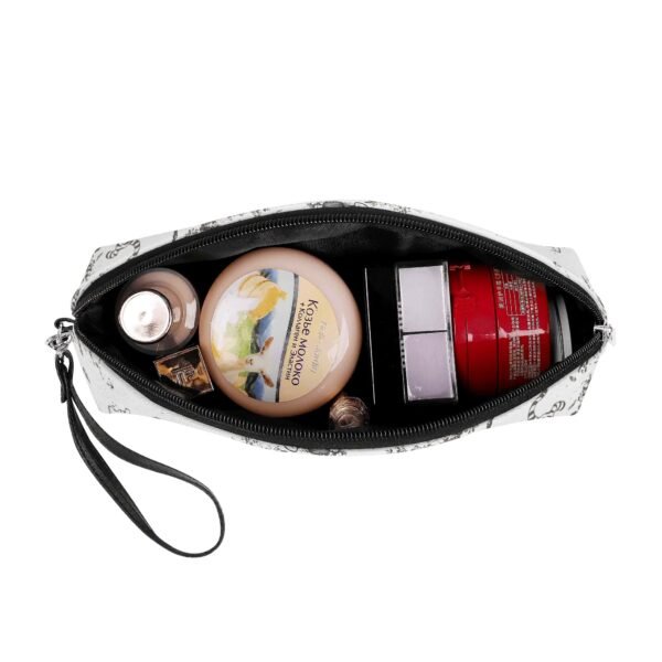 Curved Winnie the Pooh Makeup Bag in High Quality Vegan Leather - Image 5