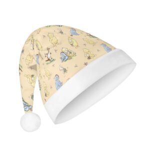 Winnie the Pooh Santa Hat in Yellow
