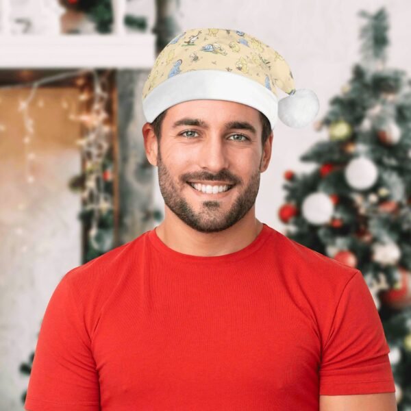 Yellow Winnie the Pooh Santa Hat - Image 5