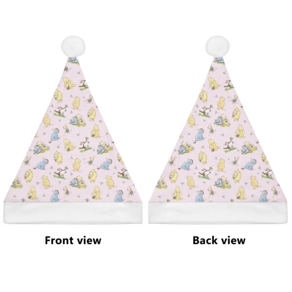 Pink Winnie the Pooh Santa Hat - Image 3