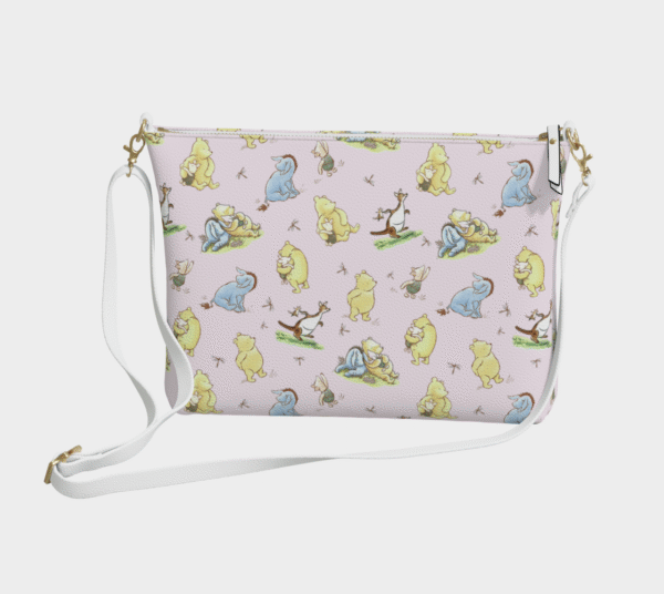 Winnie the Pooh Mini Bag in Pink - Made in Canada