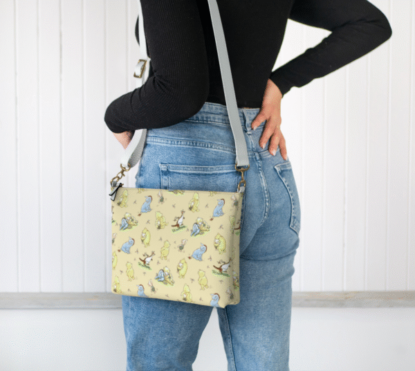 Winnie the Pooh Mini Bag in Yellow - Made in Canada - Image 2