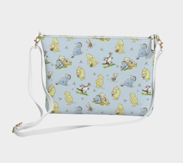Winnie the Pooh Mini Bag in Blue - Made in Canada