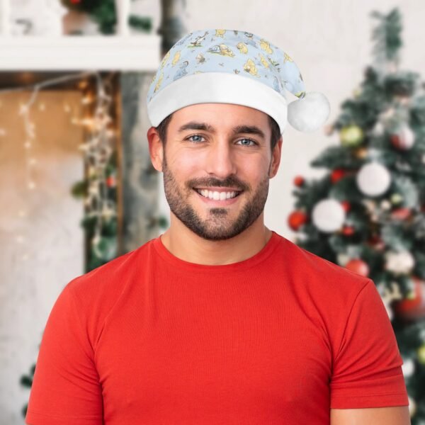Blue Winnie the Pooh Santa Hat - Image 5