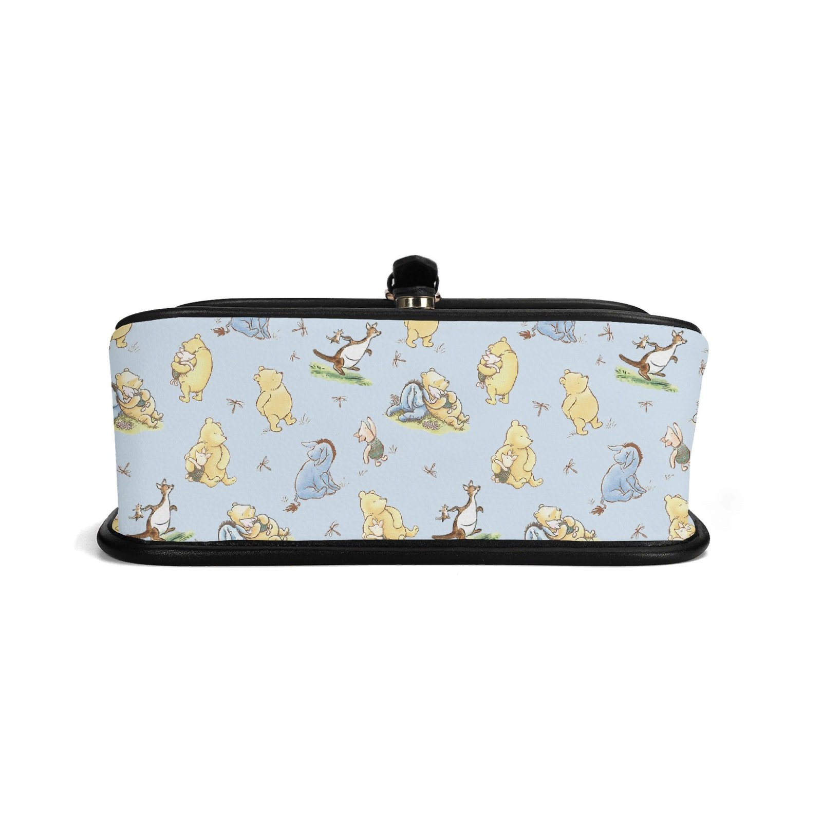 Blue Winnie the Pooh Mini Crossbody Bag with a Buckle - Image 4